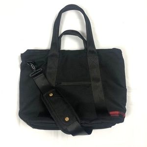 Woolrich X The Hill-Side Tote Bag Laptop, Black